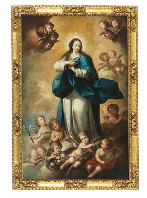 The Assumption of the Virgin by 
																			Andres de Rubira