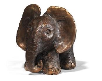 Der kleine Elefant by 
																	Gottfried Kumpf