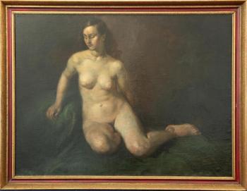 Seated Nude by 
																			Ivan G Olinsky