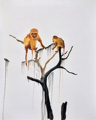 Big And Small Monkey by 
																	 Qiu Xiaofei