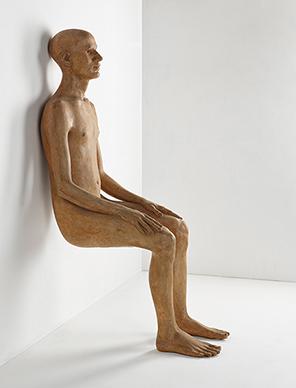 Seated Man by 
																			Dhruva Mistry