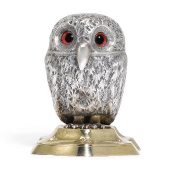Novelty Owl Inkwell by 
																	 C T & G Fox