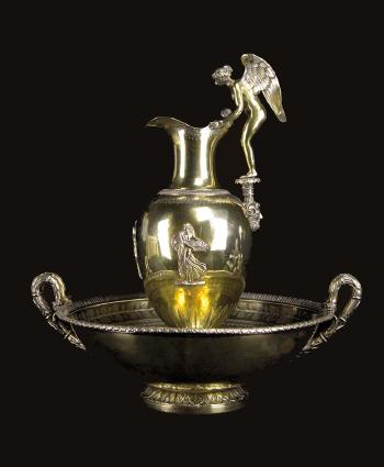 Important ewer and its basin
 by 
																	Jean Baptiste Claude Odiot