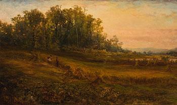 Harvest Time, Eastern Townships by 
																			Allan Edson