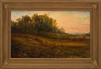 Harvest Time, Eastern Townships by 
																			Allan Edson