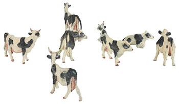 Little Cow Set by 
																			Joseph Fafard