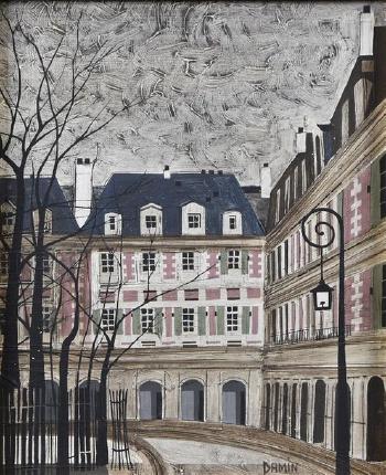 Place Des Vosges by 
																	Georges Damin