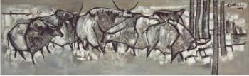 Bulls by 
																	B Vithal