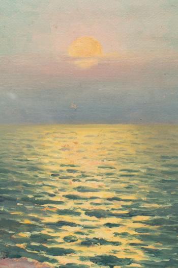 Zachód słońca nad morzem by 
																			Victor Korecki