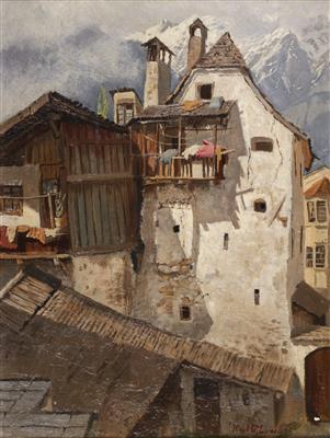 Motiv aus Hall in Tirol by 
																			Karl O'Lynch Van Town