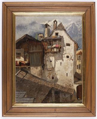 Motiv aus Hall in Tirol by 
																			Karl O'Lynch Van Town