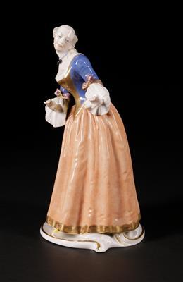 Isabella aus der Commedia dell' Arte by 
																			Franz Anton Bustelli