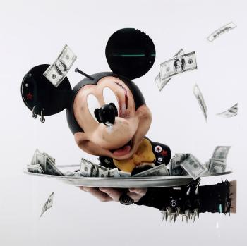 Head Of Mickey by 
																	Gerard Rancinan