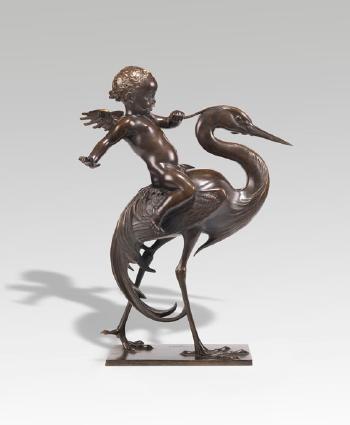Cupido Und Kranich by 
																	Carl Paul Jennewein