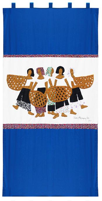 Women with Baskets by 
																	Anita Corpus Magsaysay-Ho