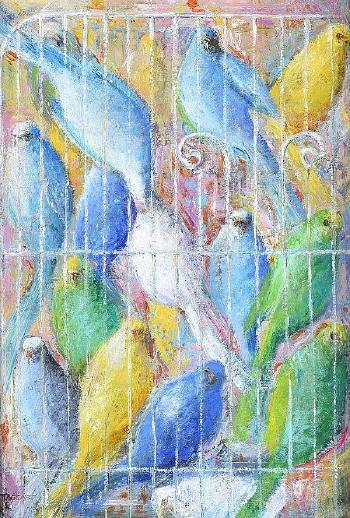 Canaries by 
																	Elizabeth Taggart