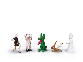 Art for the Masses - Art Toys (A Set of 5) by 
																	 Zhou Tiehai