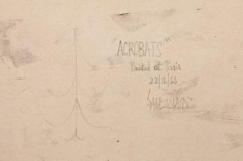 Acrobats by 
																			 Sadequain