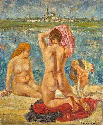 The Bathers by 
																	Ekaterina Nicolaevna Falileeva