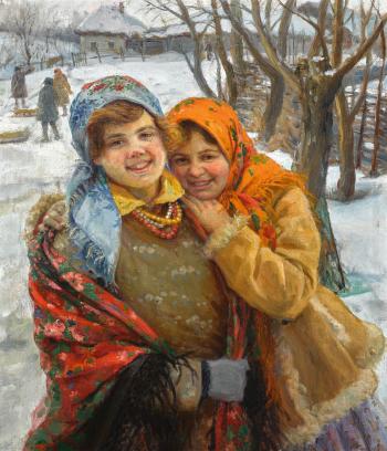Friends by 
																	Feodor Vasilievich Sychkov