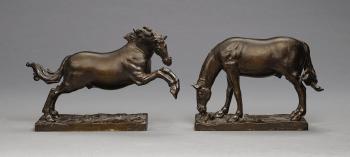 Pair of Horses by 
																	Francesco Fanelli