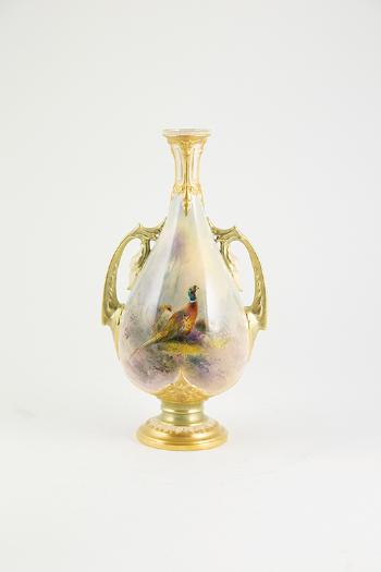 RW Specimen Vase by 
																	 Royal Worcester