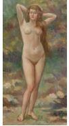Nudo femminile by 
																	Metodio Ottolini