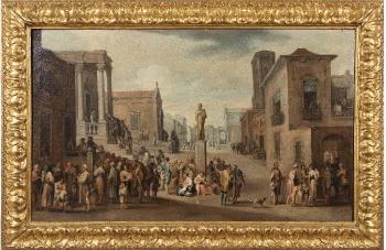 Le sette opere di misericordia by 
																	Cornelis de Wael