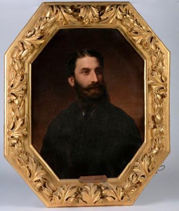 Portrait du comte Gaston de La Rochefoucauld by 
																	 Hartman
