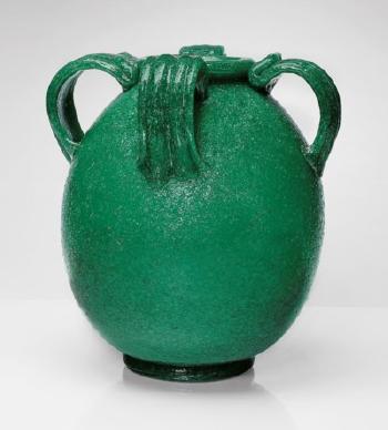A Rare Pulegoso Vase, Model No 3120 by 
																	Napoleone Martinuzzi