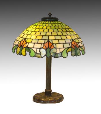 Leaded lamp by 
																			 Duffner & Kimberly
