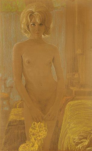 Nude In An Interior, 1960s by 
																	Nicholas Egon
