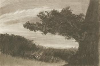 'Landscape Study No.1' by 
																	Edward Middleditch