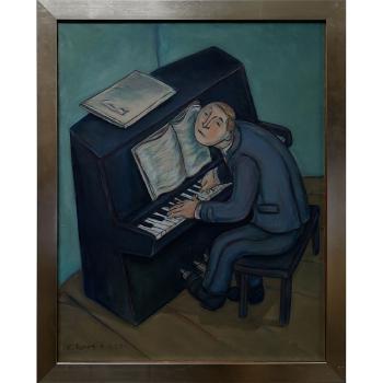 Piano Player by 
																			Conrad Furey
