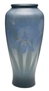 Irises vase by 
																			Edward Timothy Hurley