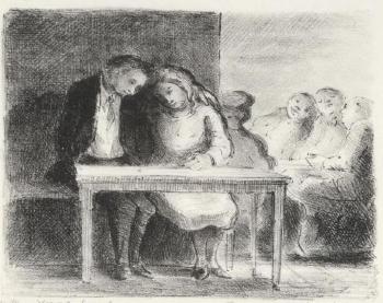 Young lovers by 
																			Edward Ardizzone