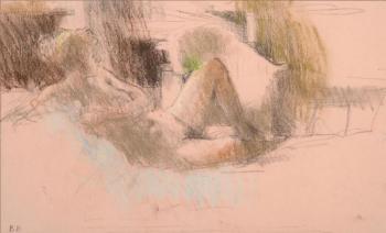 Nude by 
																			Bernard Dunstan