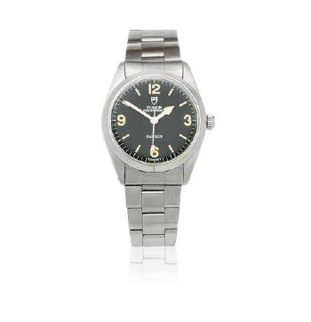A Stainless Steel Automatic Bracelet Watch by 
																	 Tudor Watches