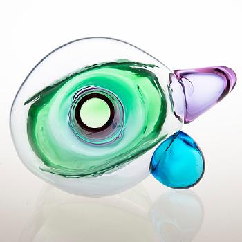 Glass sculpture by 
																			Marvin Lipofsky