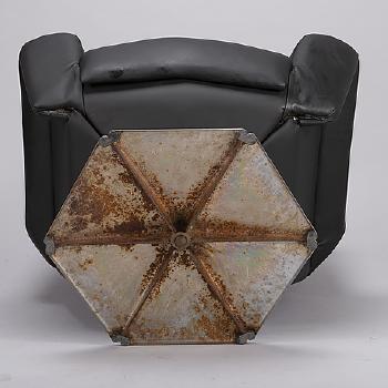 A 'Prisma T-666' lounge chair for Tehokaluste. Finland. by 
																			Voitto Haapalainen