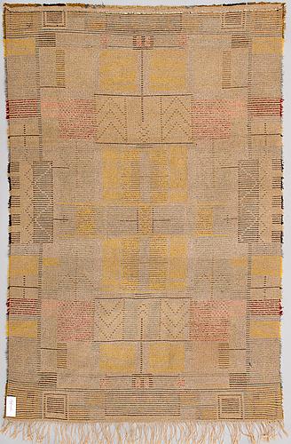 A Finnish 1930s rug for Wetterhoff by 
																			Laila Karttunen