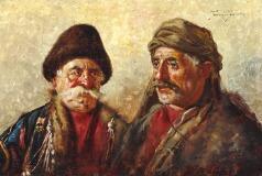 Two Georgians by 
																			Georgy Gabashvili