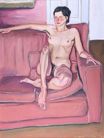 Seated Female Nude by 
																	Michael O'Dea