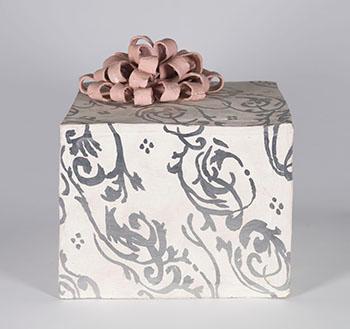 Ceramic Gift Box by 
																			Gathie Falk