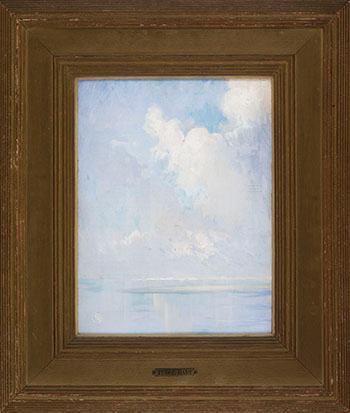 A Study of Sea and Sky by 
																			Percyval Tudor-Hart