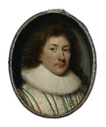 Portrait Of Dudley, 4th Baron North (1602-1677) by 
																	Cornelius Janssen van Ceulen