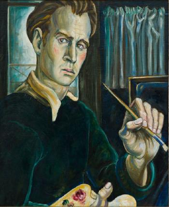 Self Portrait of the Artist by 
																			Eugene Labuschagne