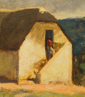 A Lonely Farm in the Boland by 
																			Edward Roworth