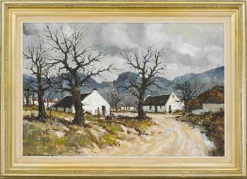 Cape Village by 
																			Donald James Madge