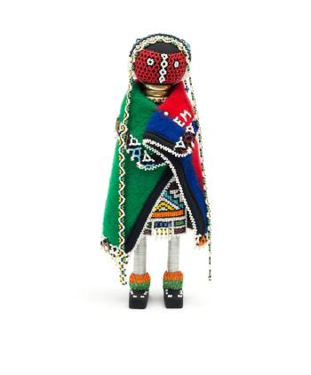 Ndebele Doll by 
																			Esther Mahlangu